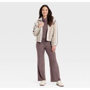 Women's Faux Sherling Fashion Jacket - Universal Thread Cream Medium